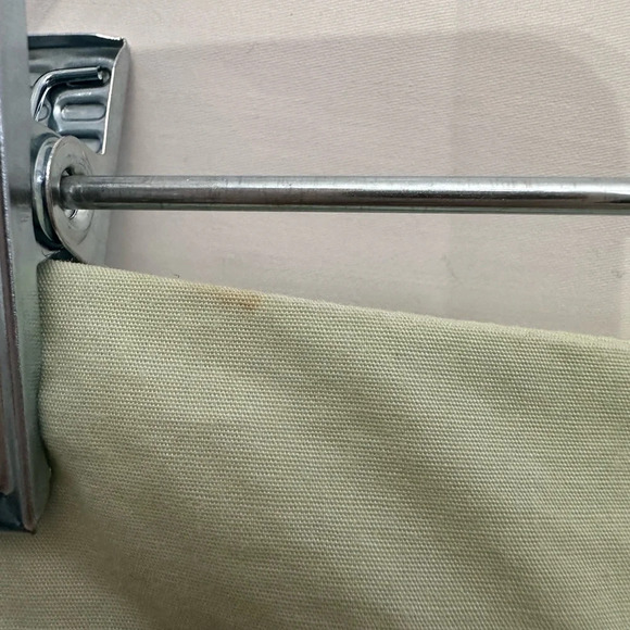 Garnet Hill Floral Lace Striped Patchwork Skirt Size 12 Mint Green Fully Lined - Picture 3 of 6